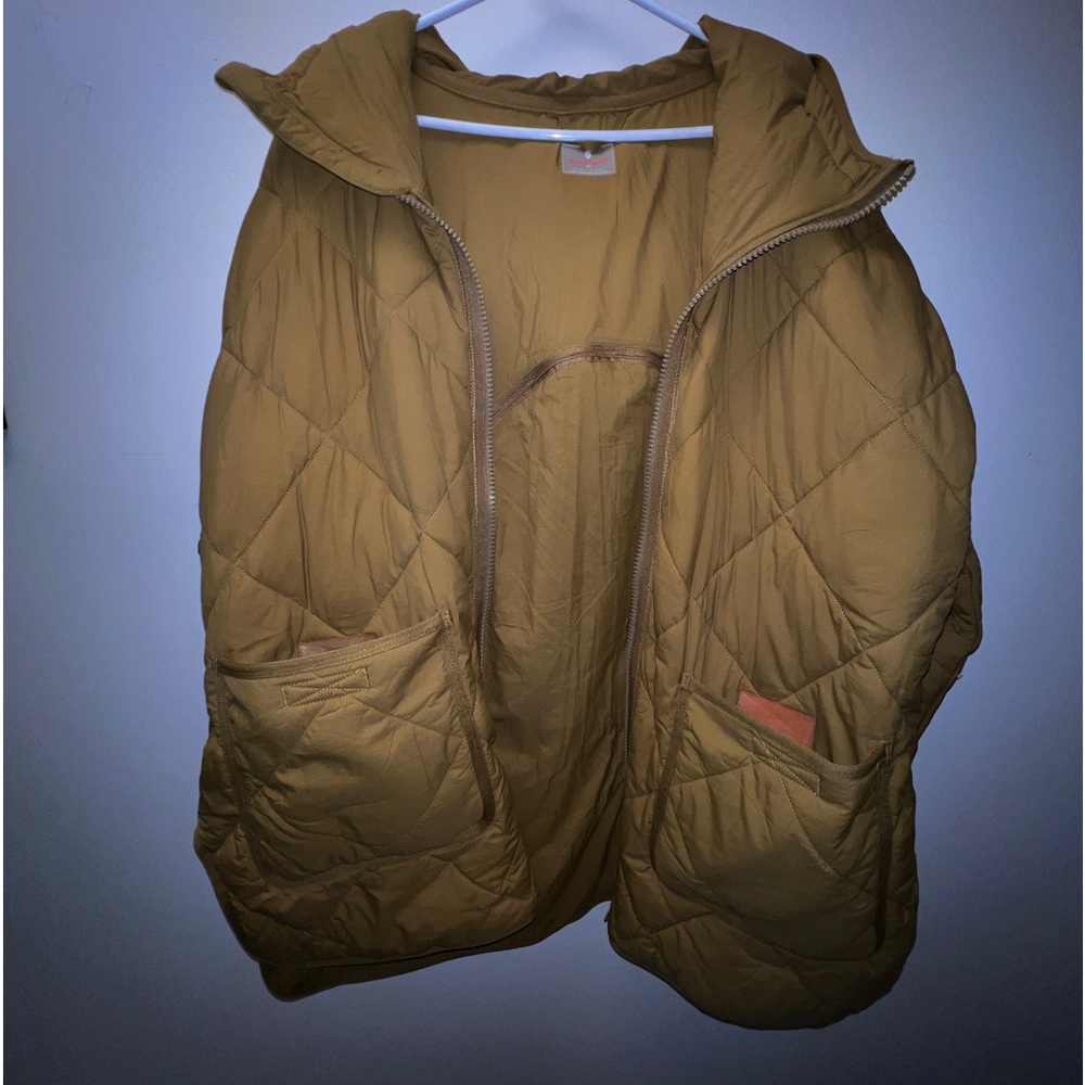 FP Movement by Free People Pria Packable Puffer Jacket in Himalayan Smoke